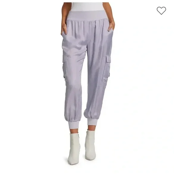 Cinq à Sept's on-trend Giles cargo joggers size L
